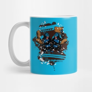 Gorilla Pillow Fight Mug